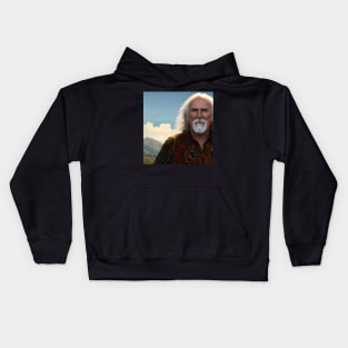 David Crosby vintage graphic design artwork Kids Hoodie